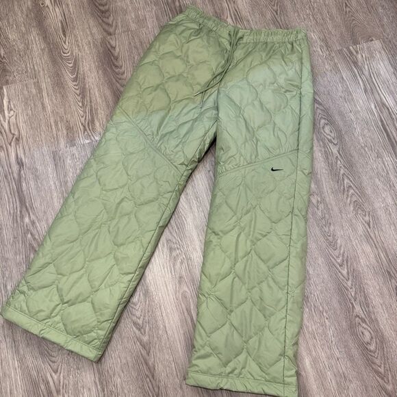 Nike Sportswear Women's Essential Quilted High-Waisted Open-Hem Pants - large - Picture 1 of 8
